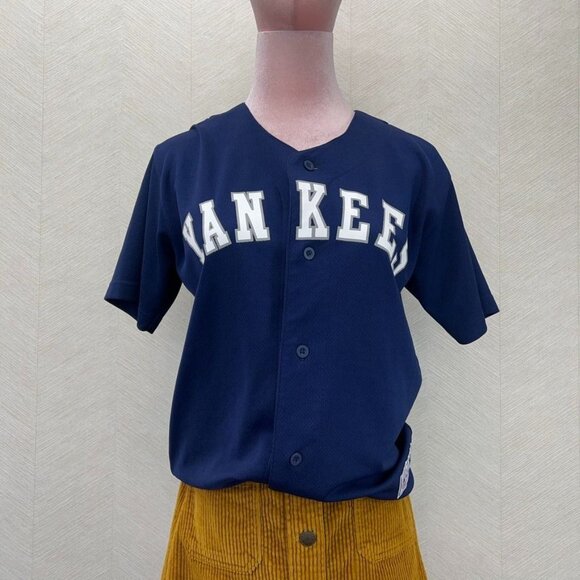 Genuine Merchandise Vintage New York Yankees 55 Matsui Baseball Jersey Kids Size - Picture 10 of 14